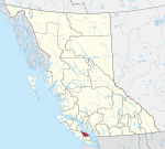 CAN BC Regional District of Nanaimo locator